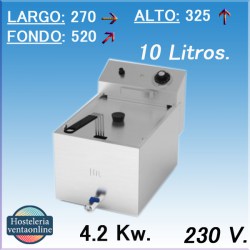HR FAINCA Freidora Eléctrica FD10LC